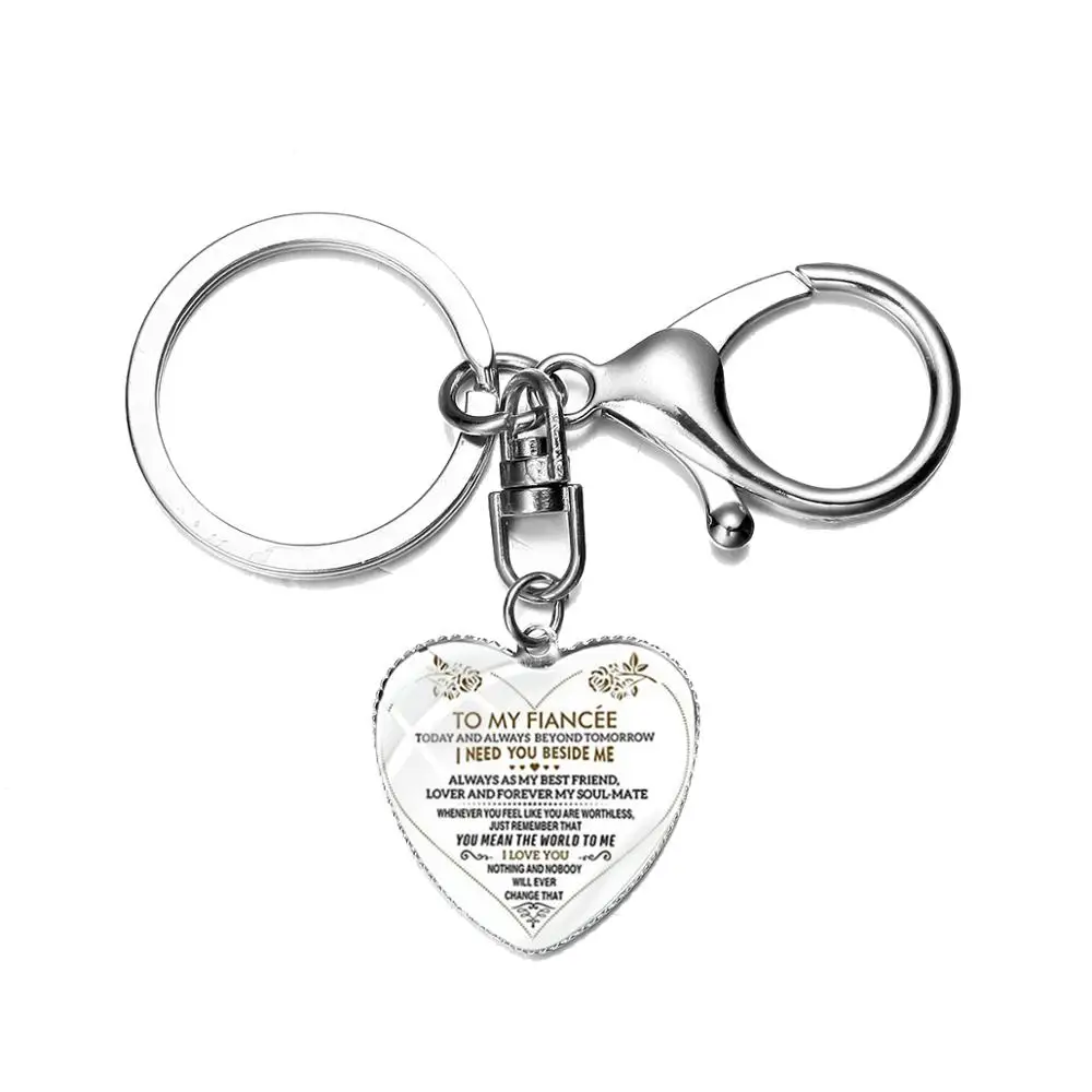 Семья брелок &quotлюбовь&quot подарок Творческий письмо на мой муж мамы дочери и сына