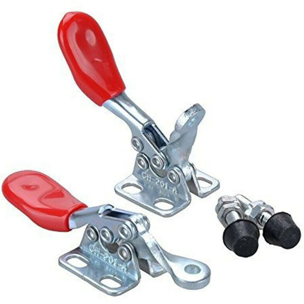 

10шт Red зажимное GH-201A Quick Release ручные инструменты Горизонтальный зажим комплект зажимные зажимы Новый