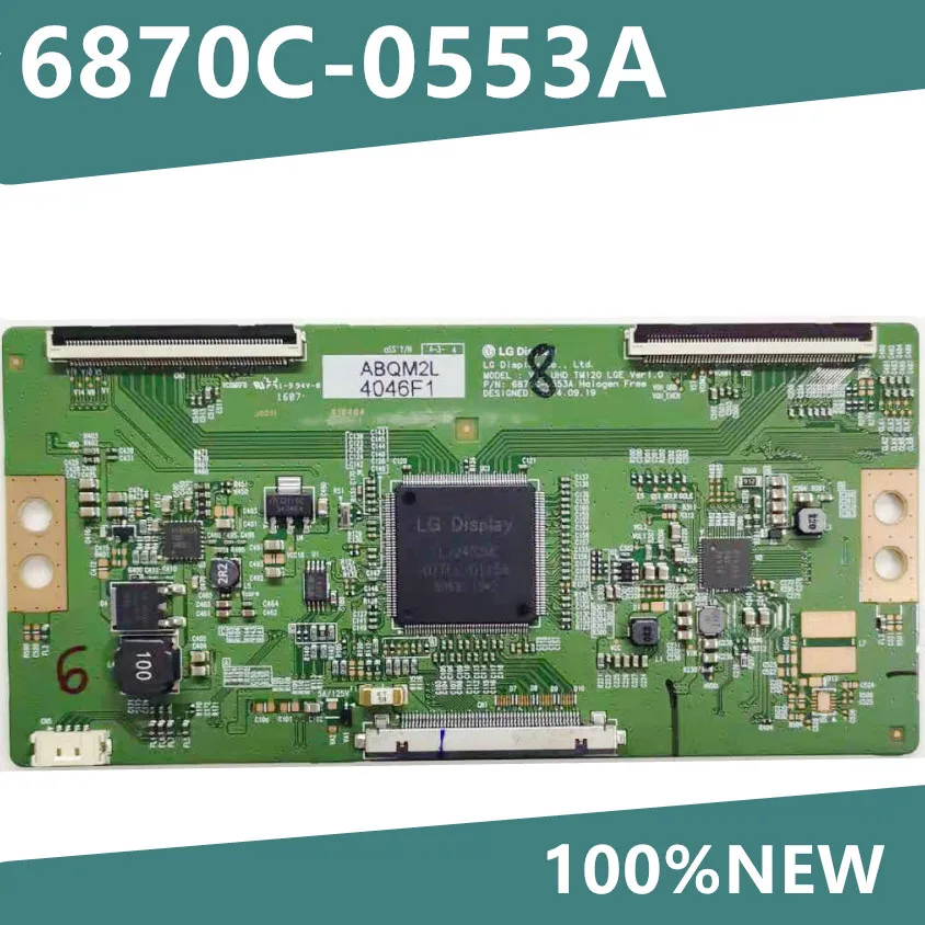 Плата Tcon 6870C 0553A Lg tv T с оригинальной Tcom платой Логическая плата для телевизора