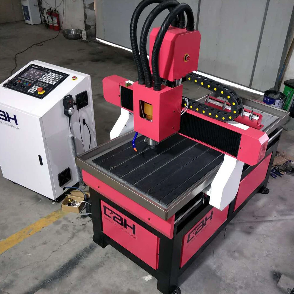 Контроль безопасности Weihong 6 инструментов ATC CNC деревообрабатывающее