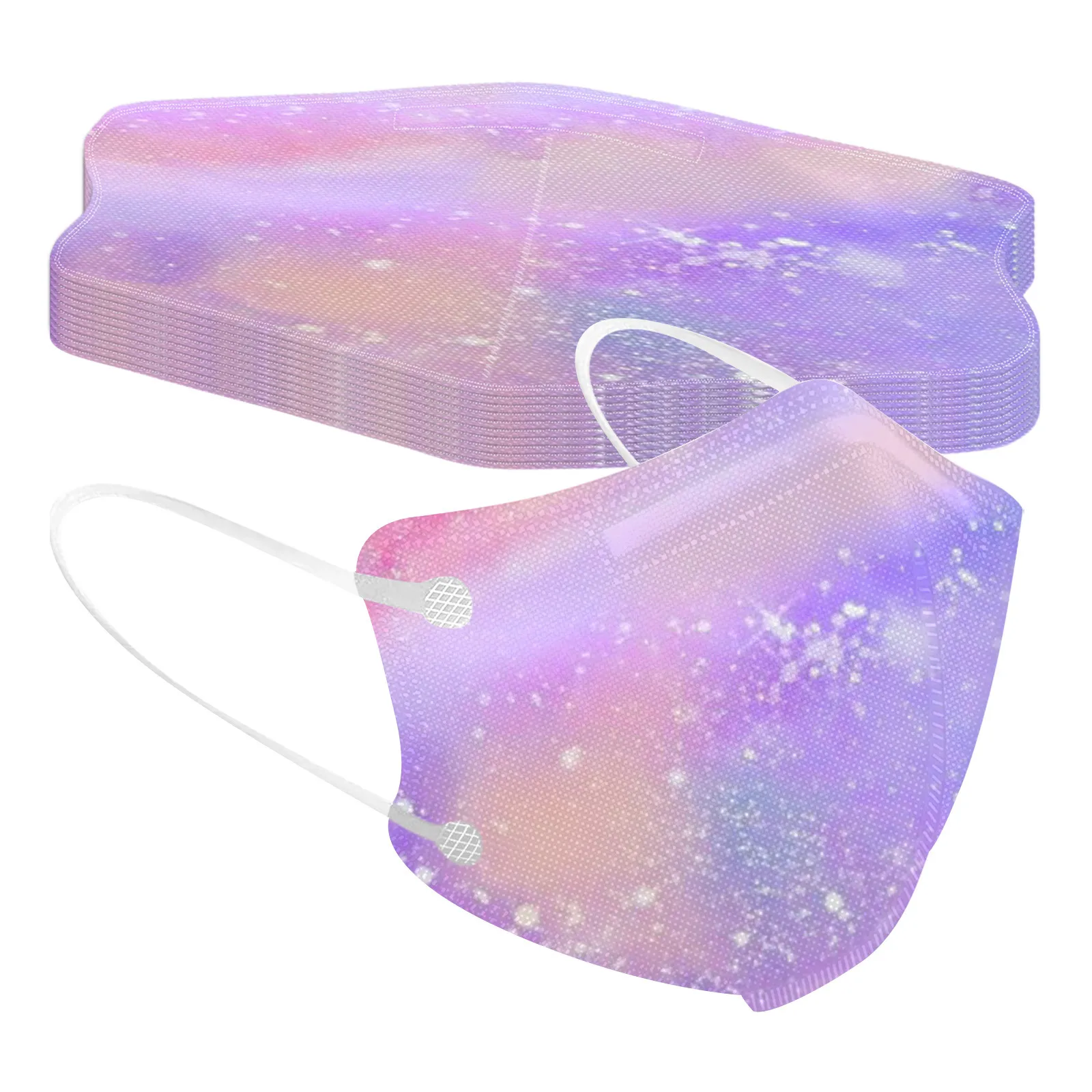 10 шт. детские маскарадные маски с принтом звездного неба |