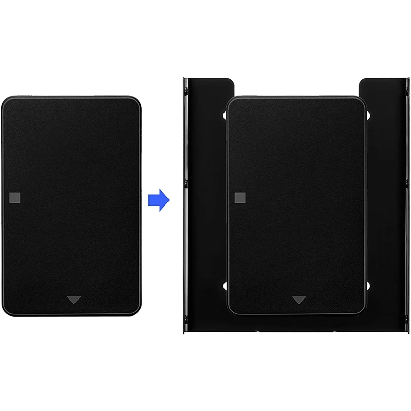 2.5 Inch SSD To 3.5 Internal Hard Disk Drive Mounting Kit With SATA Data Cables And Power Bracket | Компьютеры и офис