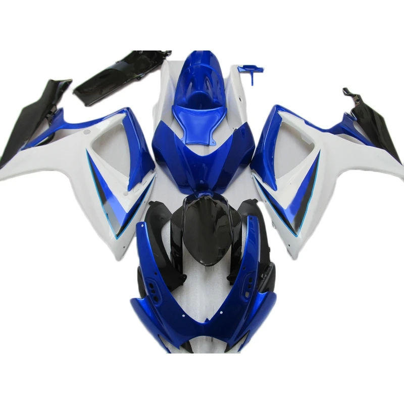 

For Suzuki GSXR600 2006 Fairing Kits GSX-R750 06 07 Injection Bodywork GSXR750 2006 2007 K6 Plastic fairings Blue White Black ZP