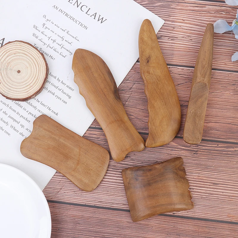 

Sandalwood Gua Sha Board Massage Scraper Guasha Plates Slimming Guasha Body Care Massage Tool For Back Arm