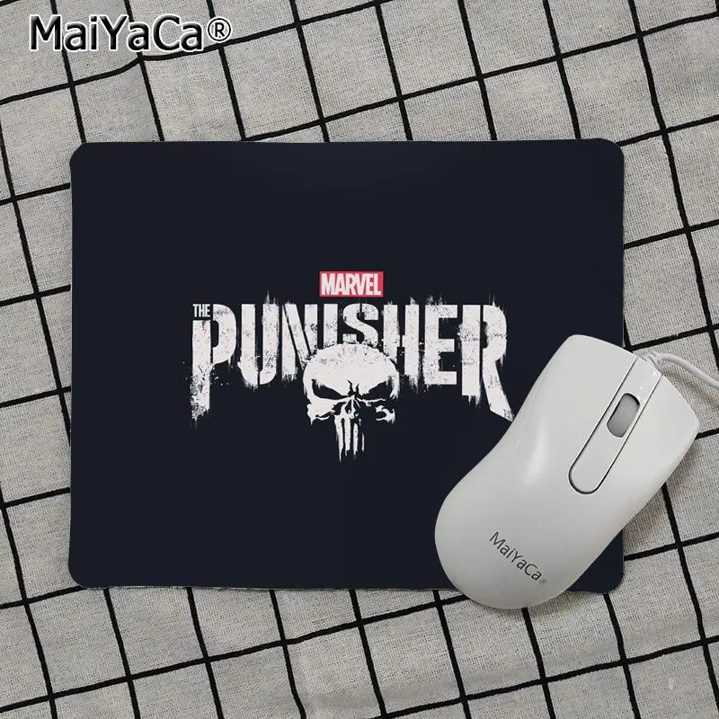 MaiYaCa Высокое качество Marvel Comics Каратель Маска красивый коврик для мышки в стиле