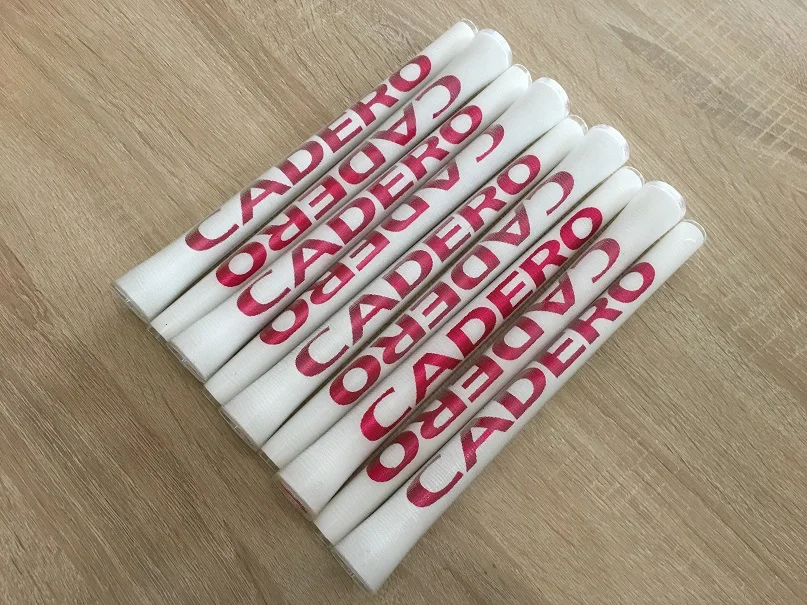 Новые 8 шт. CADERO 2X2 AIR NER Кристальные стандартные ручки для гольфа прозрачные