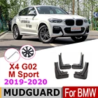 Брызговики для BMW X4 G02 F98 M Sport 2020-2019, брызговики, брызговики, автомобильные аксессуары