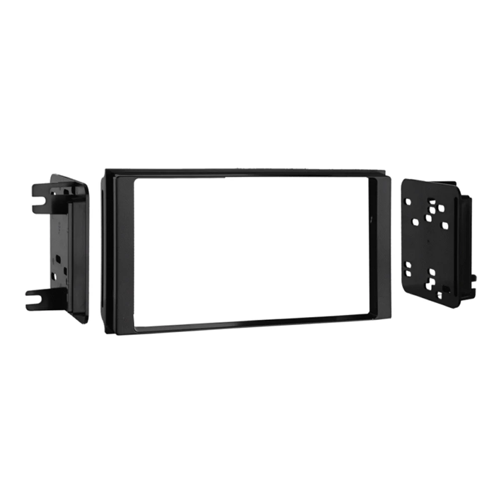 Автомобильное двойное Din-радио установка комплектов приборной панели черный для