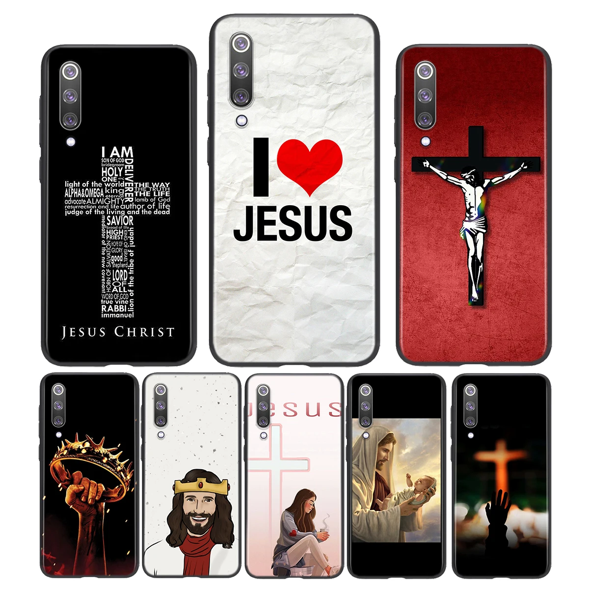 

Bible Christian Jesus For Xiaomi Poco X3 NFC M2 X2 F2 F3 C3 M3 F1 Pro Mi Play Mix 3 A3 A2 A1 Lite Soft Phone Case