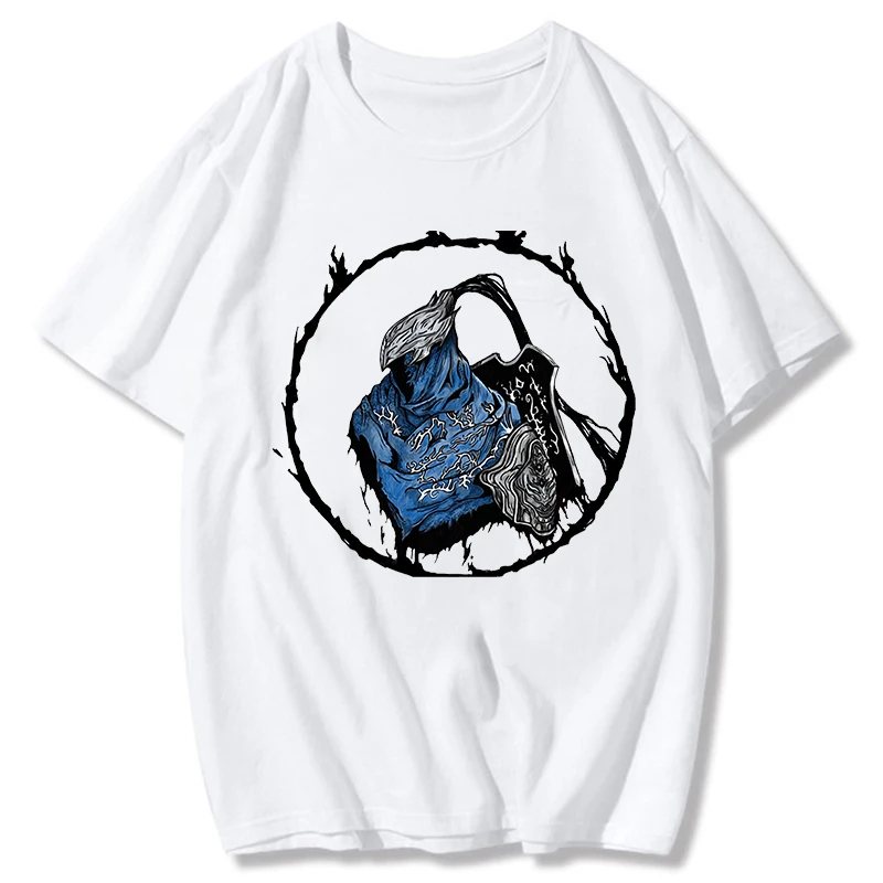 Футболка мужская с принтом в японском стиле Харадзюку Повседневная рубашка