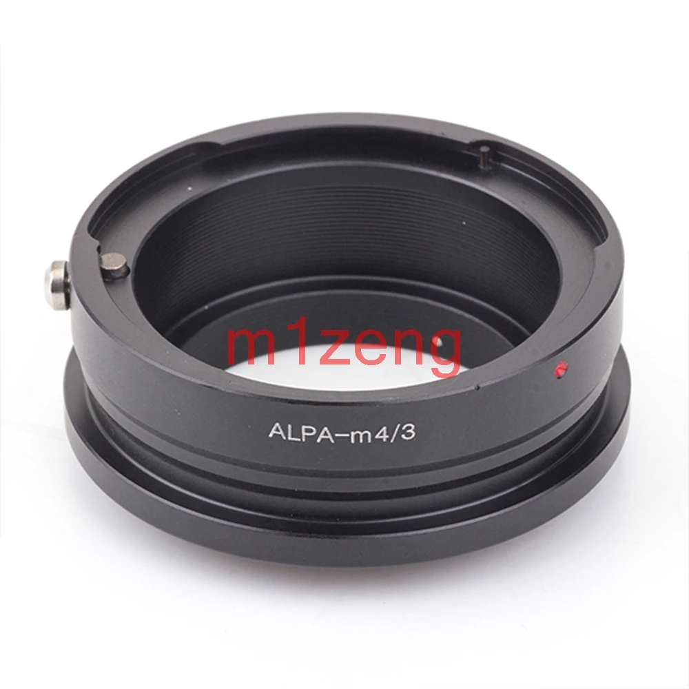 

Adapter ring for ALPA lens to olympus panasonic m4/3 BMPCC GH4 GH5 GF7 GM1 GX7 GX9 GX85 GX850 EM5 EM1 EM10 camera