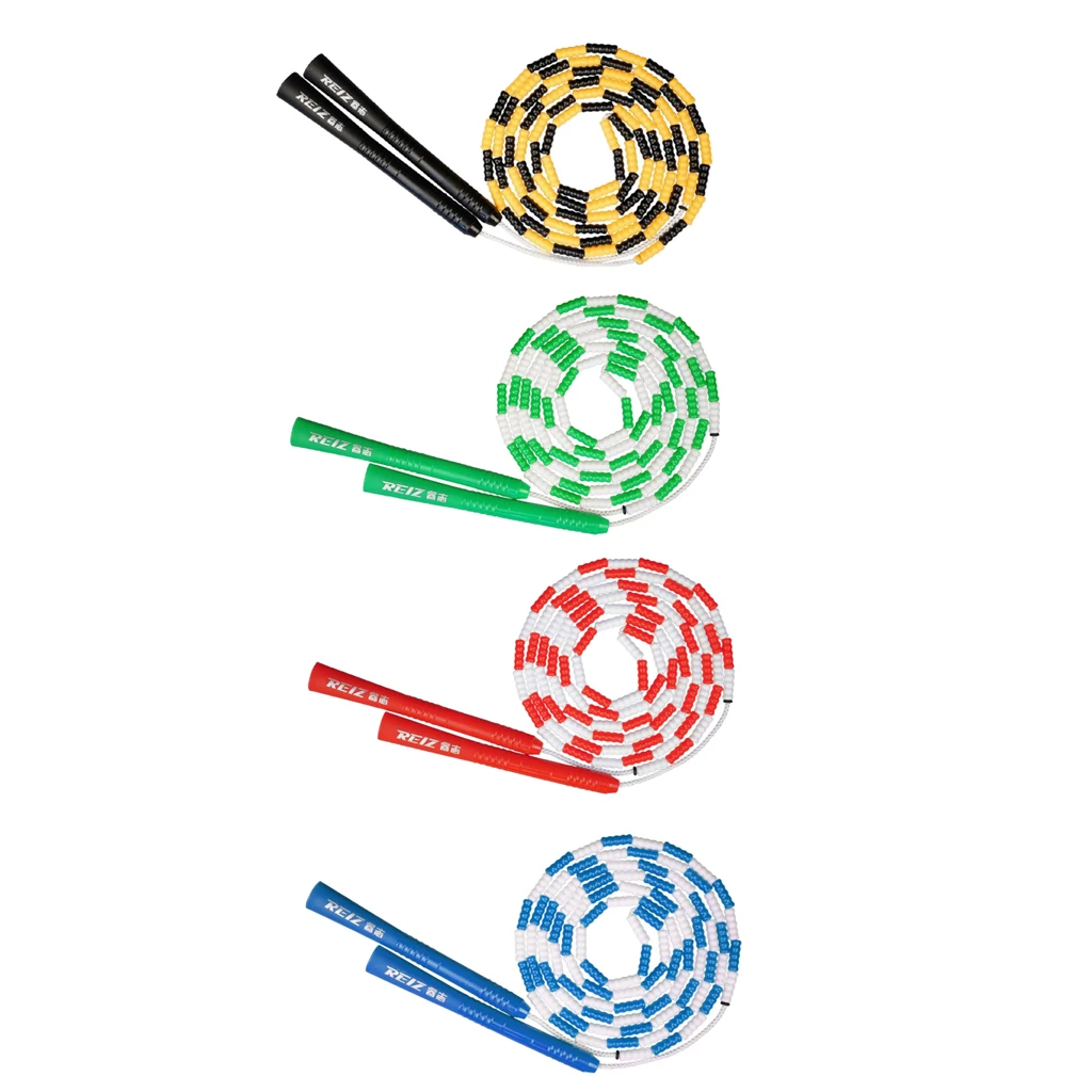 

Beaded Jump Rope, Fitness Skipping Rope for Kids Men and Women, Adjustable & Lightweight - Choose Colors
