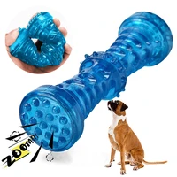 dog toothbrush bone toy interactive game sounding puppy toy for small middle large dog rubber molar cleaning puppy accessories