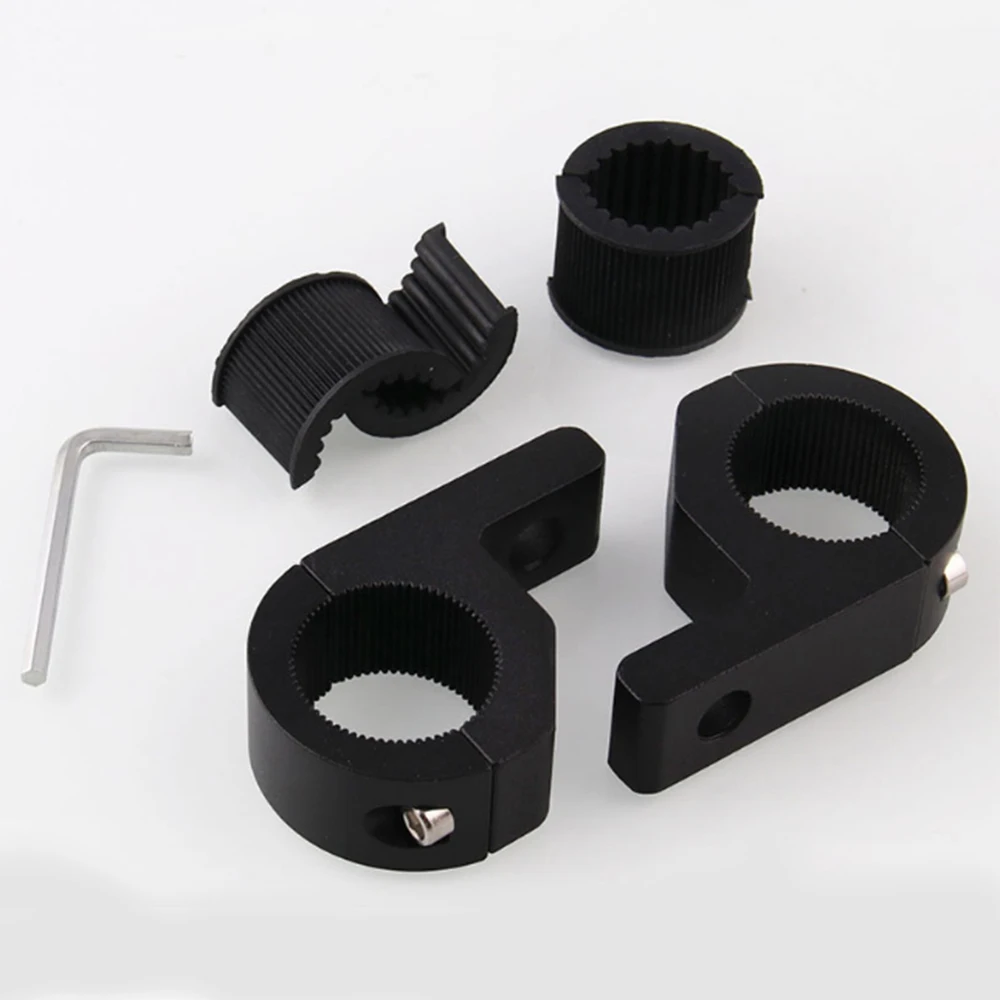 2 шт. мотоцикл светодиодный головной светильник зажимы трубка зажим крепление