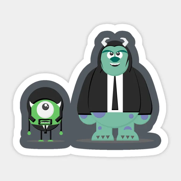 Туристический Сувенирный стикер университета монстра из ПВХ водонепроницаемая