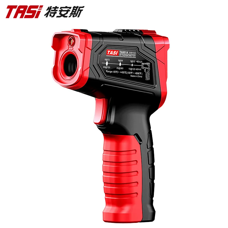 

Teans Infrared Thermometer TA601A Electronic Thermometer Color Screen All Aluminum Alloy Sensor Temperature Measuring Gun
