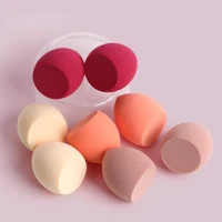 8pcs makeup sponge puff beauty egg face foundation powder cream sponges cosmetic makeup tool womens make up accessories