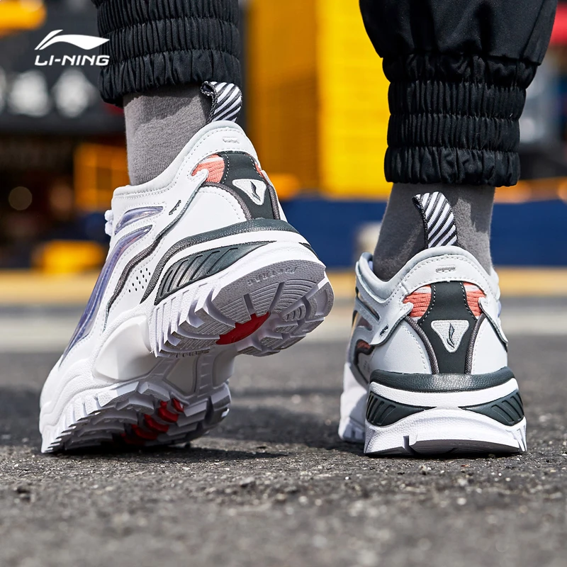 Li-Ning/Женская обувь AURORA WINDWALKER, стиль жизни, Ретро стиль, прочная подкладка, спортивная обувь для фитнеса, удобные кроссовки AGLP108 YXB318