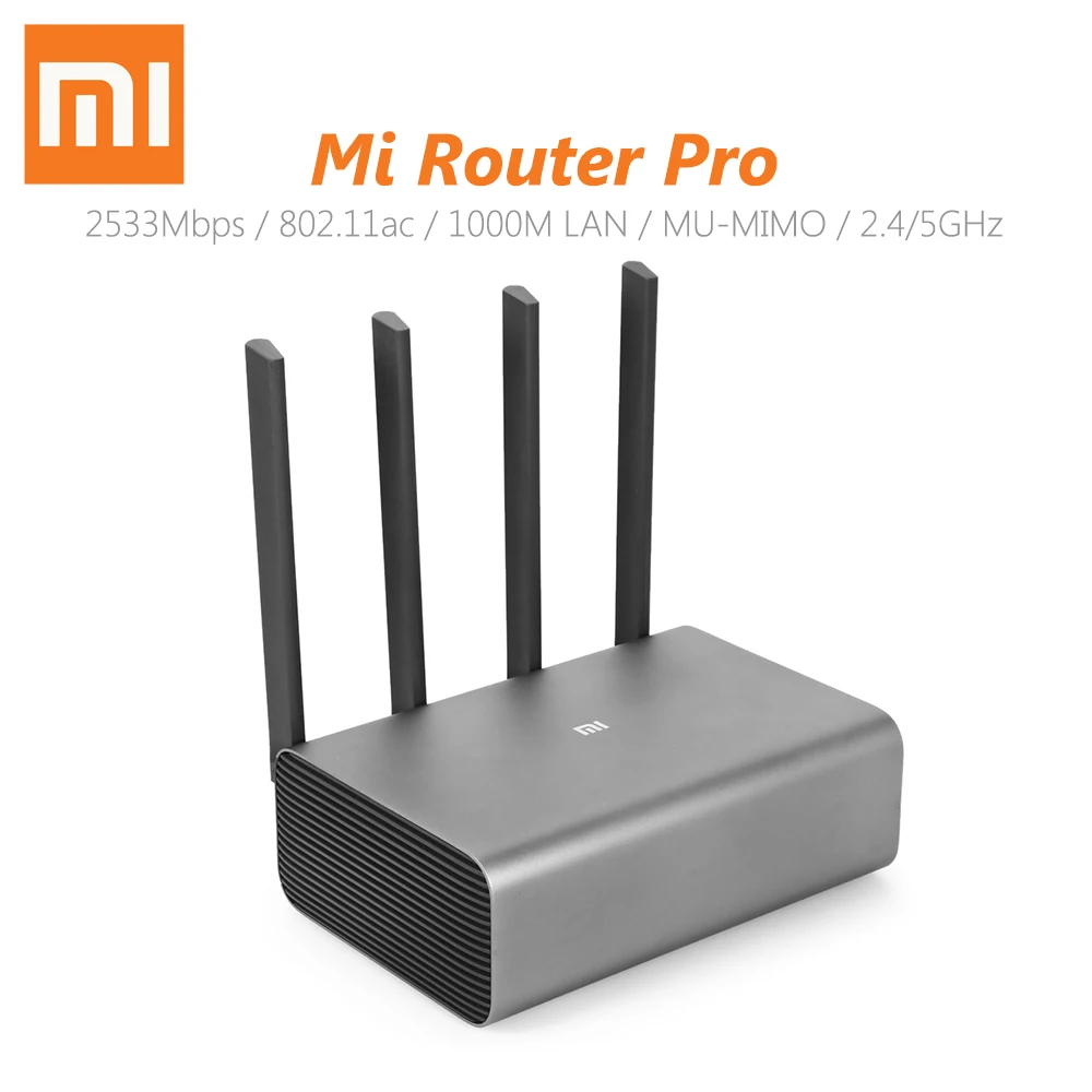 Оригинальный Xiaomi Router Pro 2533 Мбит/с умный беспроводной маршрутизатор WiFi сетевое