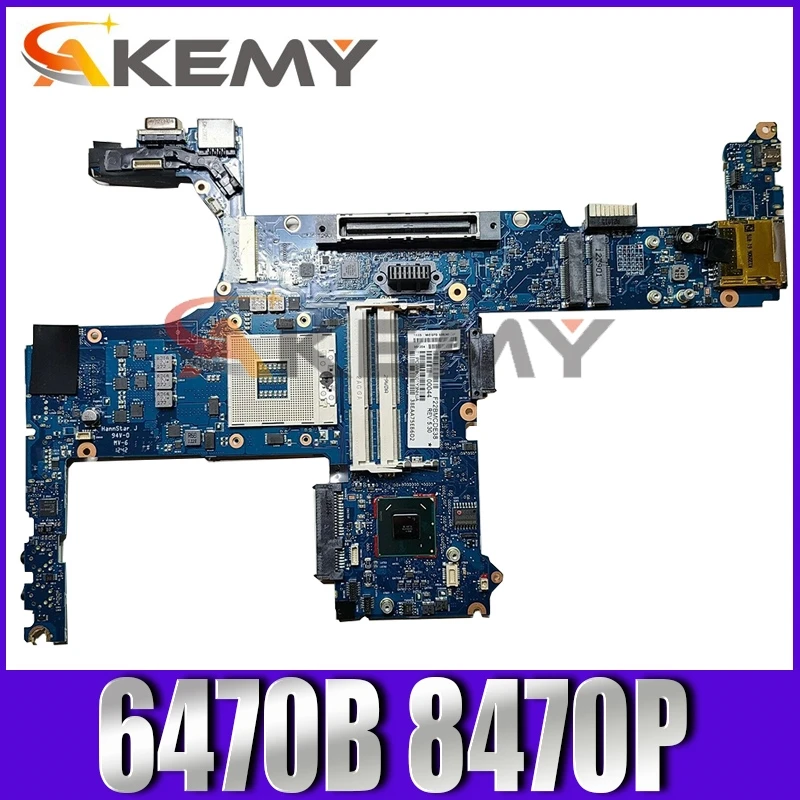 

Материнская плата AKemy для ноутбука HP Probook 6470B 8470P, материнская плата 6050A2466401 687828-001 686037-601 SLJ8A