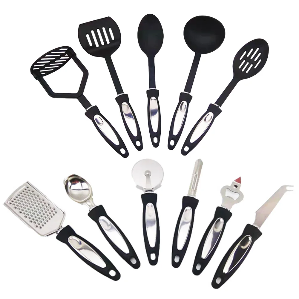 12 предметов домашняя одежда лопатка из нержавеющей стали столовые приборы