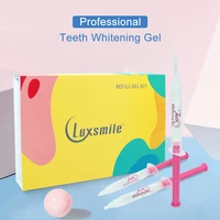 luxsmile tooth whitening gel set 3ml carbamide peroxide gel tooth bleaching tooth syringe 3pc whitening tooth material