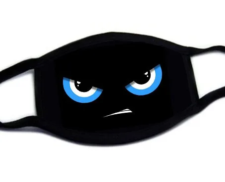 Модная Милая мультяшная маска для лица против пыли унисекс зимняя теплая рта