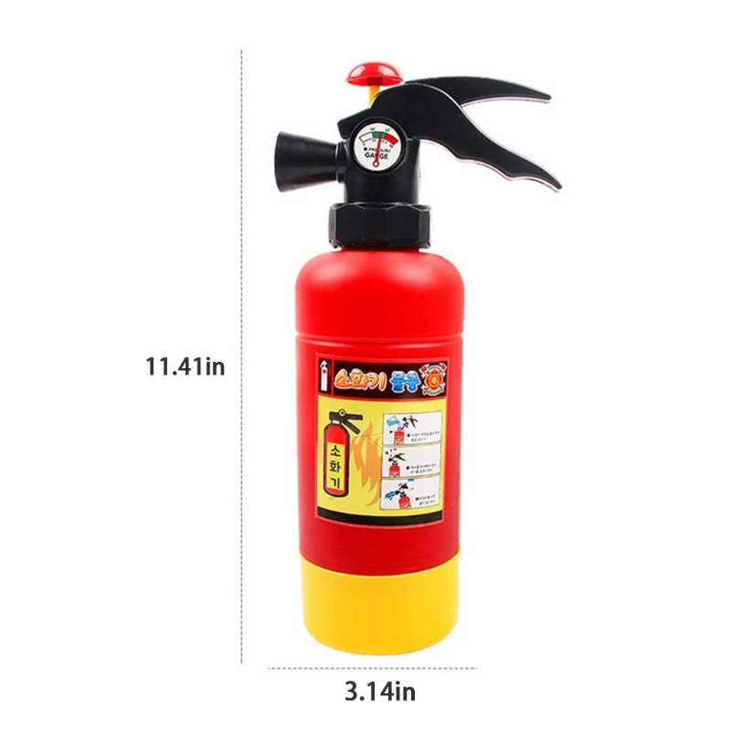 

Creative Water Toys for Kids Toddlers Large Capicity Water Toy with Realistic Extinguisher Design Kids Toy