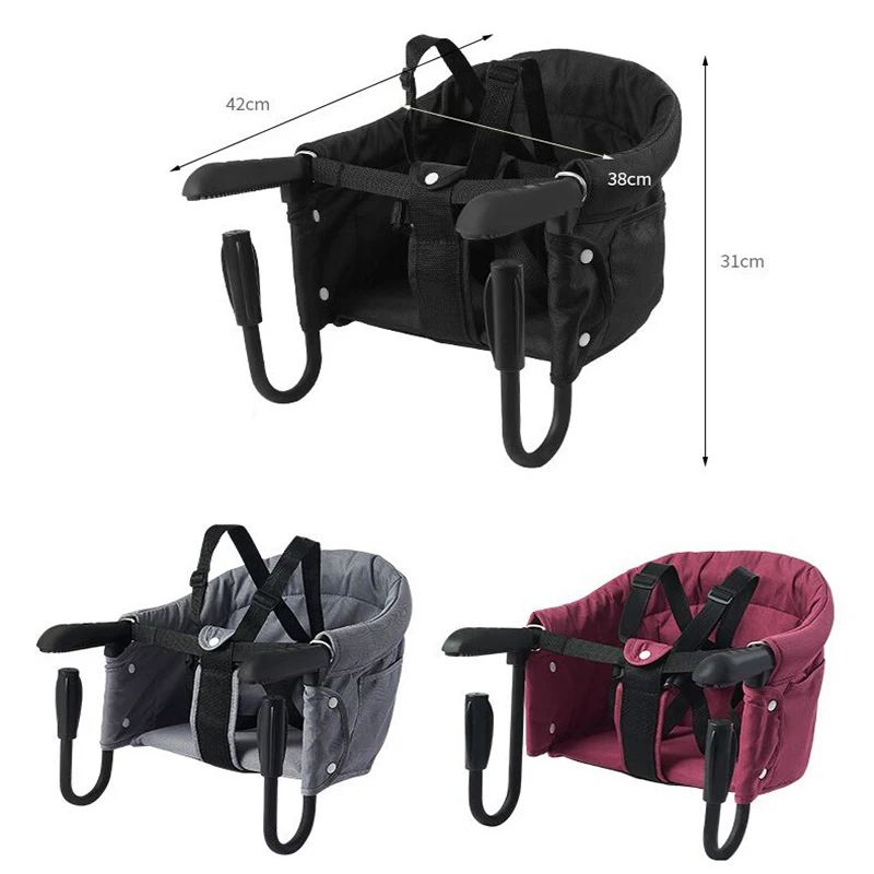 

Children's Dining Chair Toddler Feeding Chair Folding Kids Table and Chair Baby Portable Table Side Dining Seat Baby Products