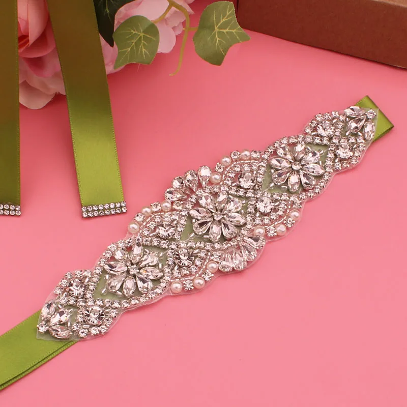 Пояс YJWSXF для невесты женский пояс свадебного платья Стразы свадебные аксессуары