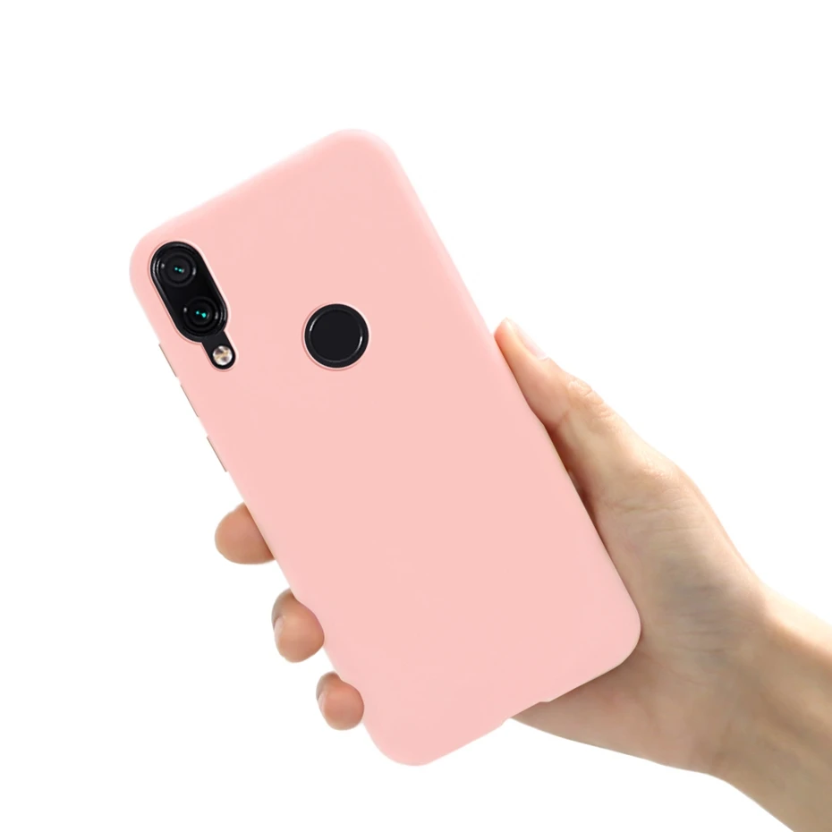 Силиконовый чехол для Xiaomi mi 8 9 se cc9 Pro cc9e твердый яркий красный mi Note 5A 6A NOTE 7 A Note 8 A 8T Pro K20 Y1 Lite чехол s