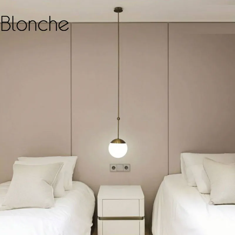 Минималистичный подвесной светильник для спальни лампа проектор Современная