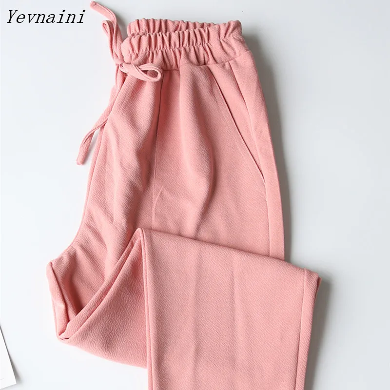 

Брюки-карго женские с завышенной талией, Модные свободные штаны, джоггеры, спортивные, уличная одежда, черные Хаки зеленые, 022