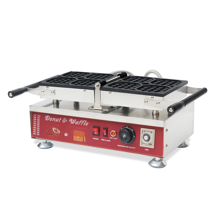 Машина для вафель с Откидной Решеткой в Бельгии 4 формы восьмиугольник Льеж