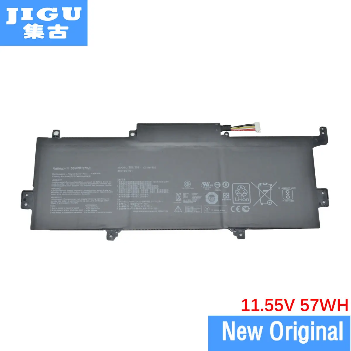 

JIGU Original Laptop Battery C31N1602 0B200-02090000 For ASUS UX330UA UX330UAK For Zenbook UX330UA