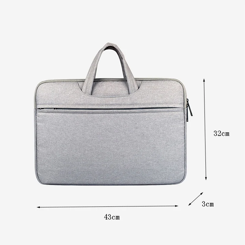 Портфель мужской из водонепроницаемой ткани Оксфорд простой модный чемоданчик с