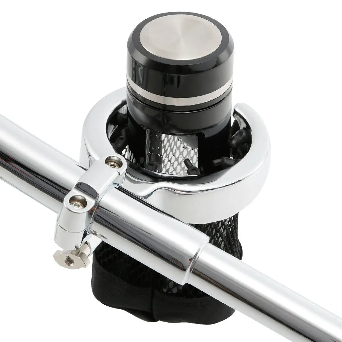 Универсальный мотоциклетный Руль держатель для стакана хромированный