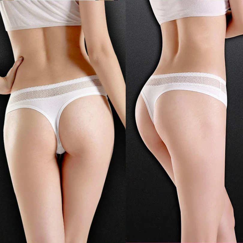 Сексуальное нижнее белье женские хлопковые стринги трусики трусы с вырезами