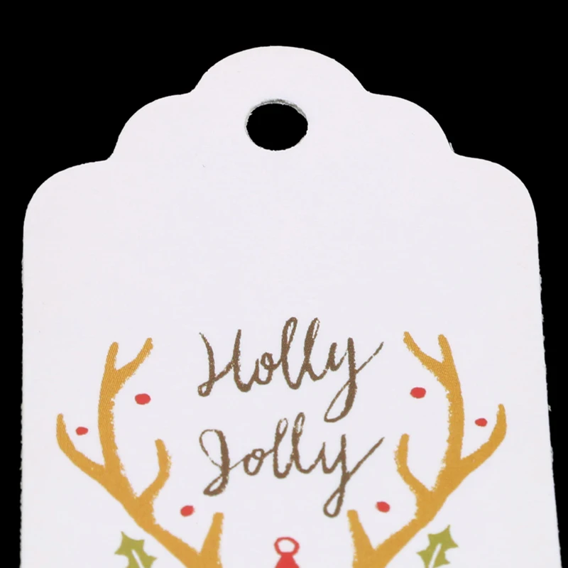 100 шт + 11 м креативная пустая Закладка крафт бумага бирка со струной ручной работы