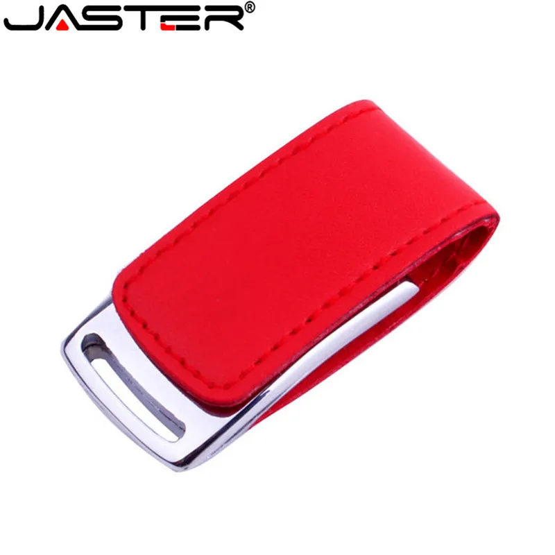 Флэш-накопитель JASTER в виде настоящей ручки 8 ГБ 16 32 64 кожаный USB флэш-накопитель с