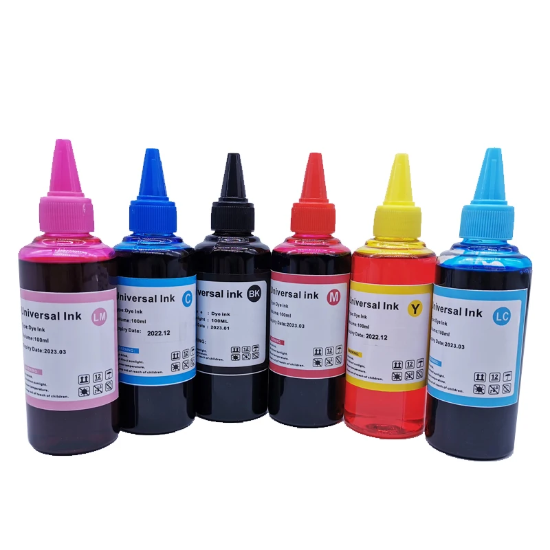 BK C M Y LC LM 6 Цвета T0791 T0796 чернила на основе красителя для Epson Stylus Photo 1400 PX700W PX800FW P50