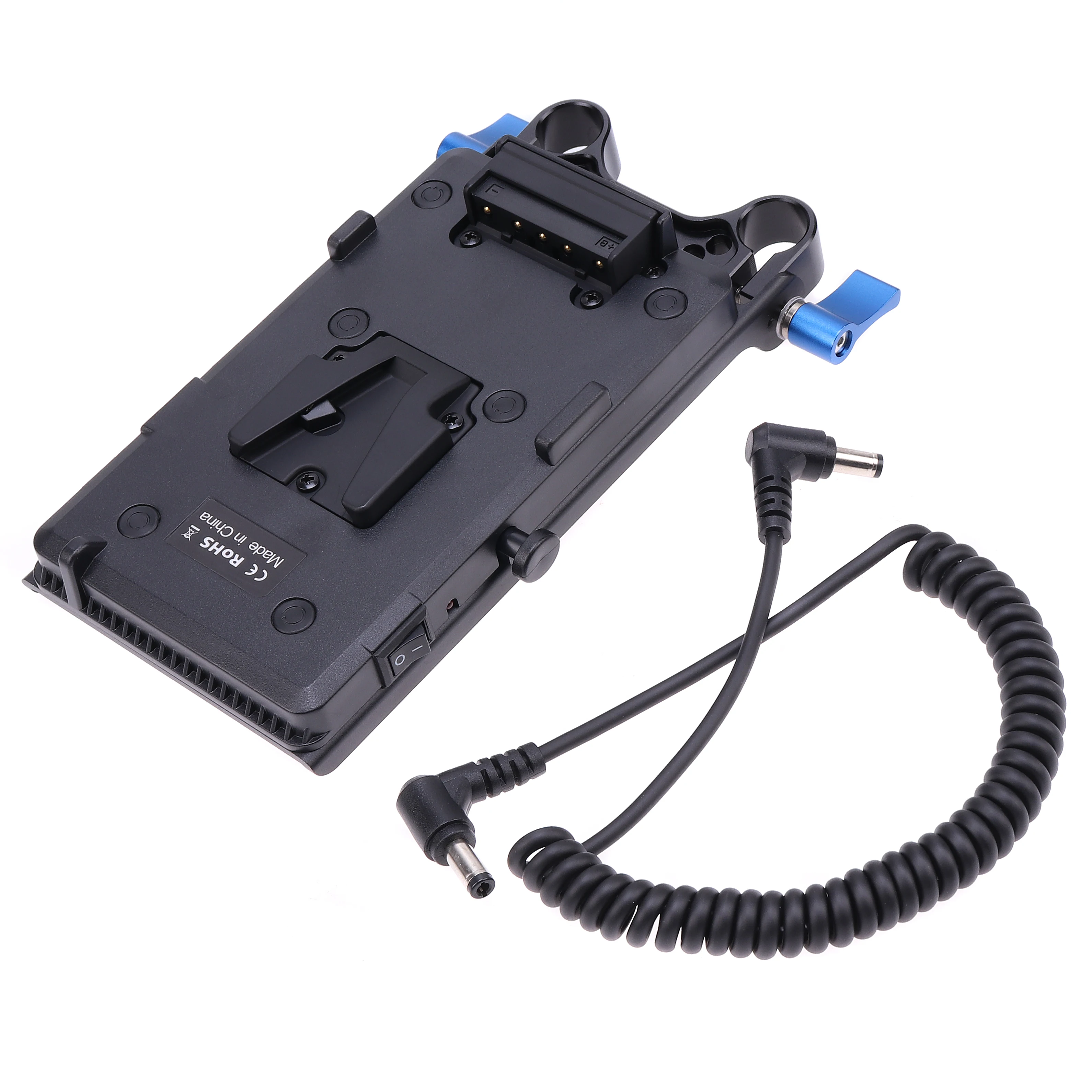 FOTGA V Lock D tap батарейный блок адаптер Монтажная пластина для трансляции SLR HD