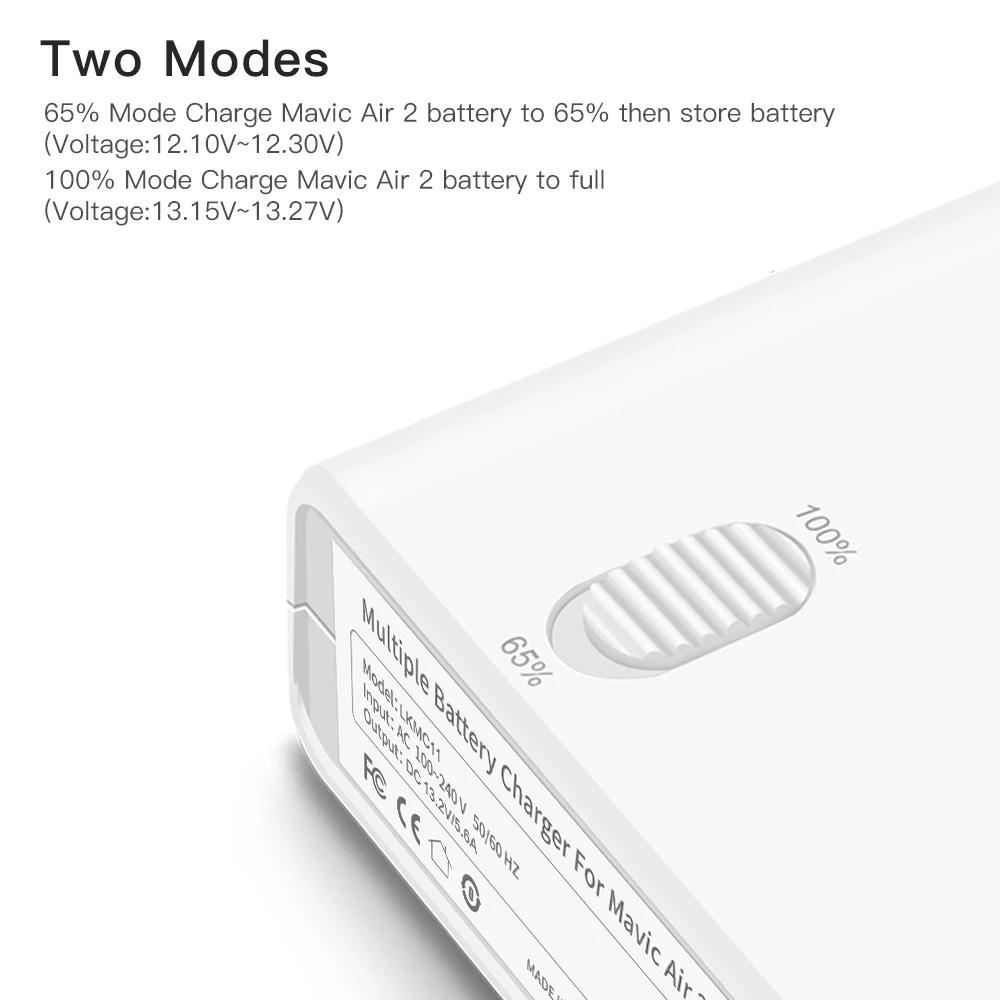 Drone Multi Battery Charger Mavic Air 2S Intelligent Fast Charging Hub AC 100-240V for DJI Air2S/Mavic Air2 Flight | Электроника