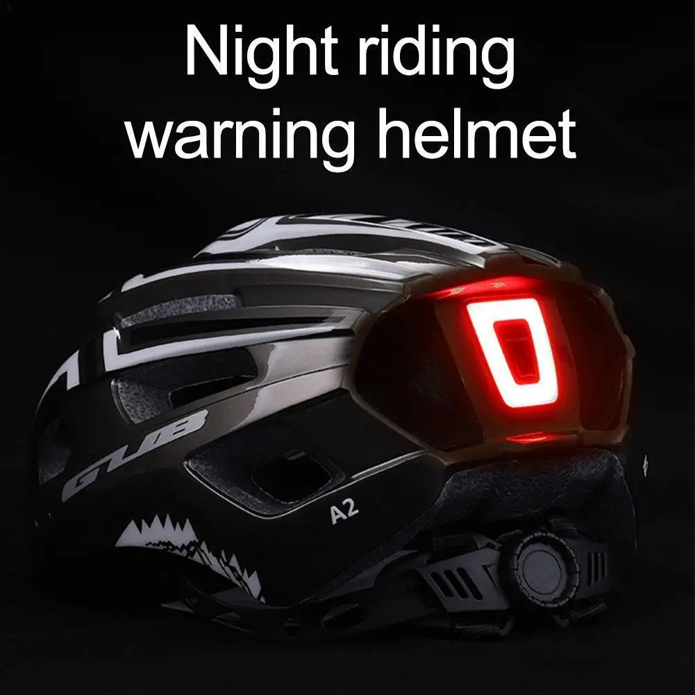 

GUB Bicycle Light Helmet Rechargeable Breatheable Road Mountain Bike Motor Helmets with Rear Light Lamp Cycling Caps Hat