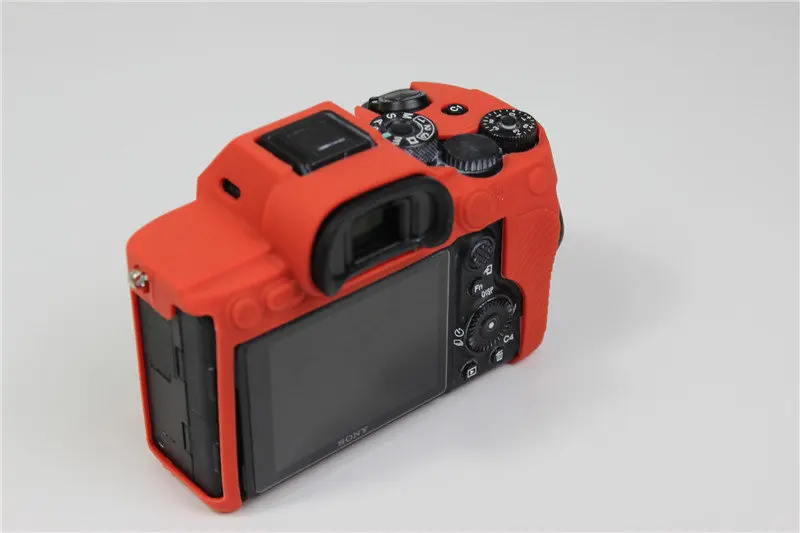 Силиконовая кожа брони чехол для камеры Защитная крышка для sony Alpha A7 II A7R II A7S II A7 III A7R III IV A7M2 A7M3 A7RM3 A7RM4