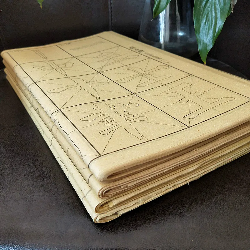 Тетрадь для китайской каллиграфии утолщенный обычный шрифт изображение рисовой