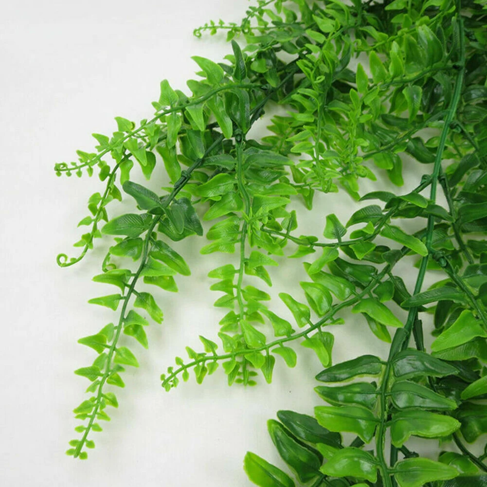 

Artificial Weeping Willow Vine Rattan Hanging Plant Office Home Garden Decor