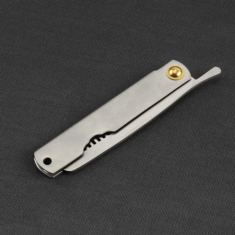 1 шт складной расчески для бороды Титан гребень из сплава не ржавеет и анти