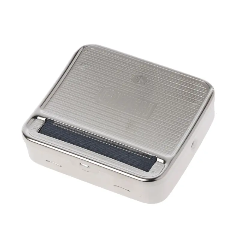 

Roller Tobacco Box 70mm Metal Automatic Cigarette Smoking Rolling Machine New
