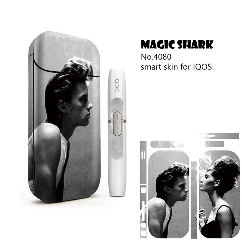 Модная наклейка на чехол с изображением ангела Юлии розы и ягоды для IQOS 2 4 Plus p